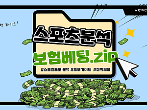 스포츠토토 분석: 스포츠토토 보험배팅 꿀팁