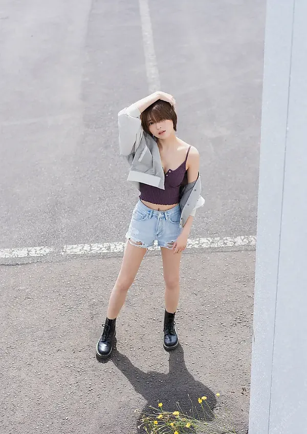 보이시한 일본 처자